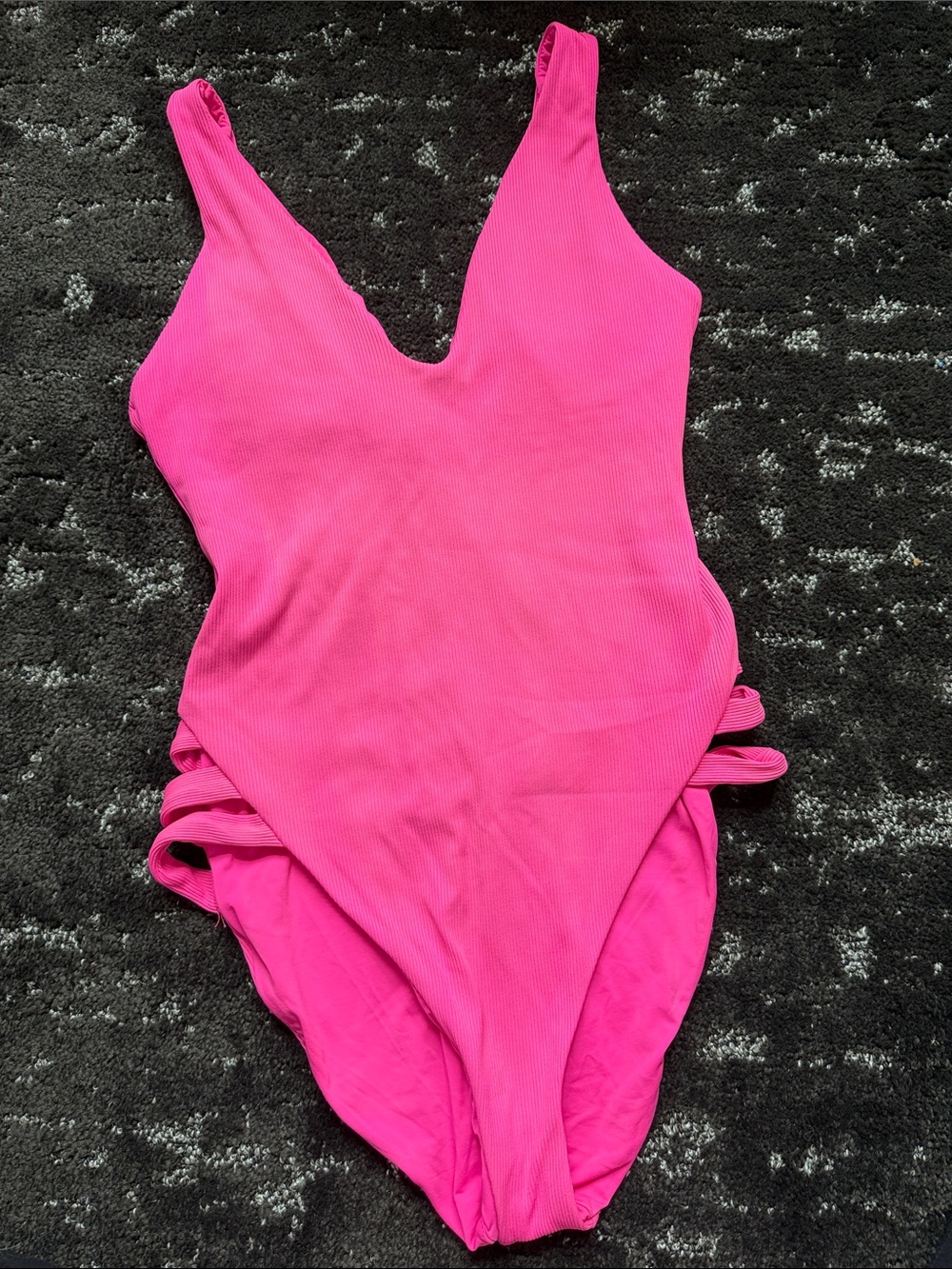 Women’s Becca Bright Pink One-Piece Swimsuit